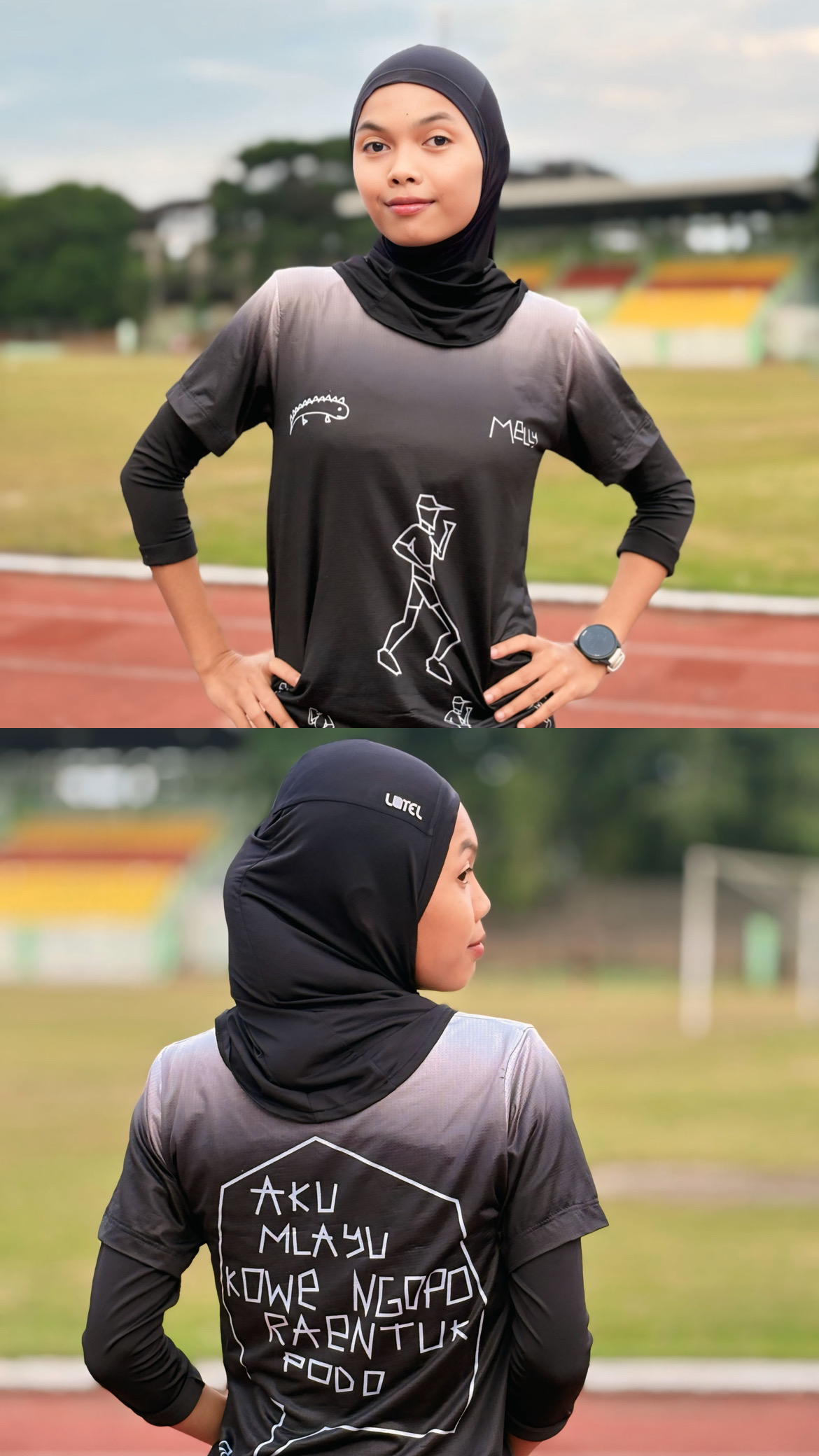 LOTEL Hijab Sport Slim Model